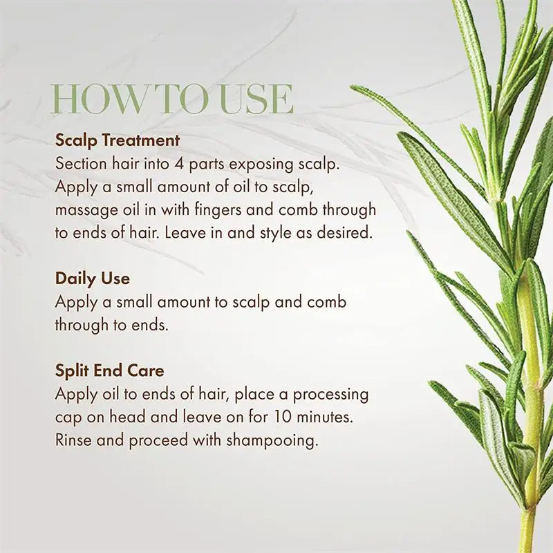 Free Gift - Rosemary Hair Growth Essential Oil